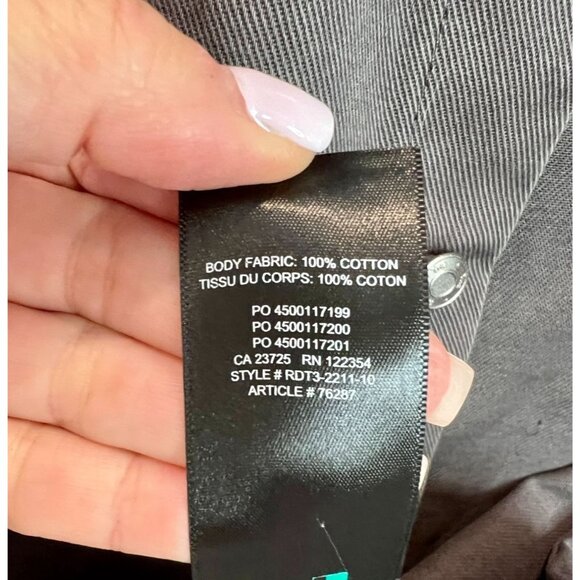 Aritzia TNA Gramercy Gray Button Up Shirt jacket - Size XXS - Picture 4 of 6